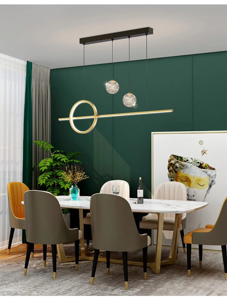 Nordic LED Pendant Lights Dining Table Kitchen Bedroom Foyer Living Room Hotel Restaurant Coffee Hall Studyroom Indoor Home Lamp