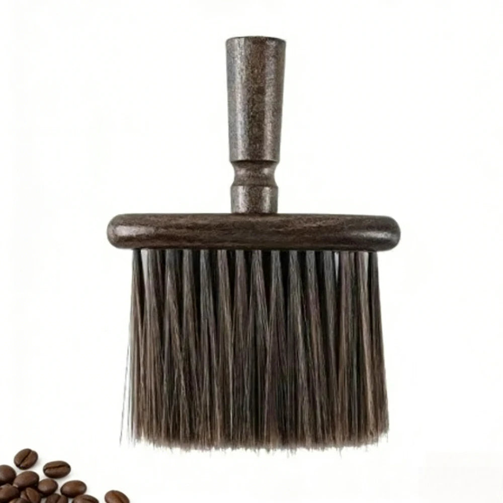 1PCS Coffee Powder Cleaning Brush Desktop Cleaning Brush Multipurpose Soft Bristle Desk Broom for Keyboards Coffee Grinder
