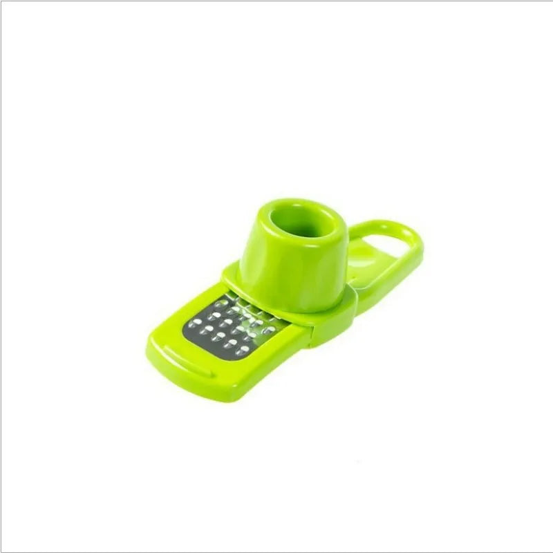 Multifunctional Mini Creative Garlic Paste Grinder Manual Garlic Press Grater Cutter Chopping Peeler Kitchen Accessories Tool
