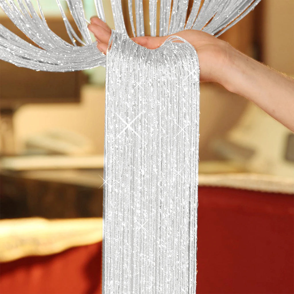 100 x 200cm Door Windows Hanging Beaded Decors Curtain String Summer Fly Insect Screen Tassel Panel Curtains Door Home Decor Hot