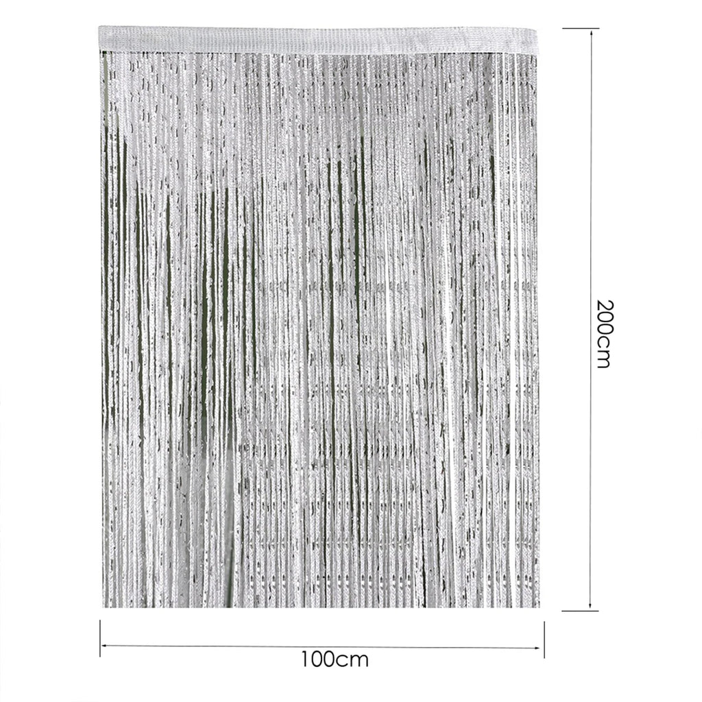 100 x 200cm Door Windows Hanging Beaded Decors Curtain String Summer Fly Insect Screen Tassel Panel Curtains Door Home Decor Hot