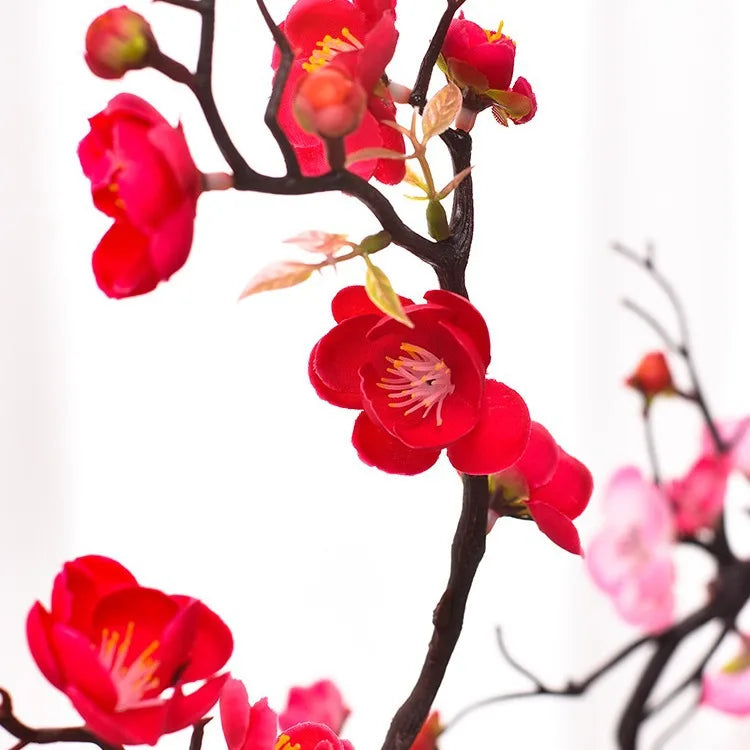 2025 HOT Mother's Day New Artificial Plants Bonsai Small Tree Simulation Pot Plants Fake Flowers Table Potted Ornaments Home