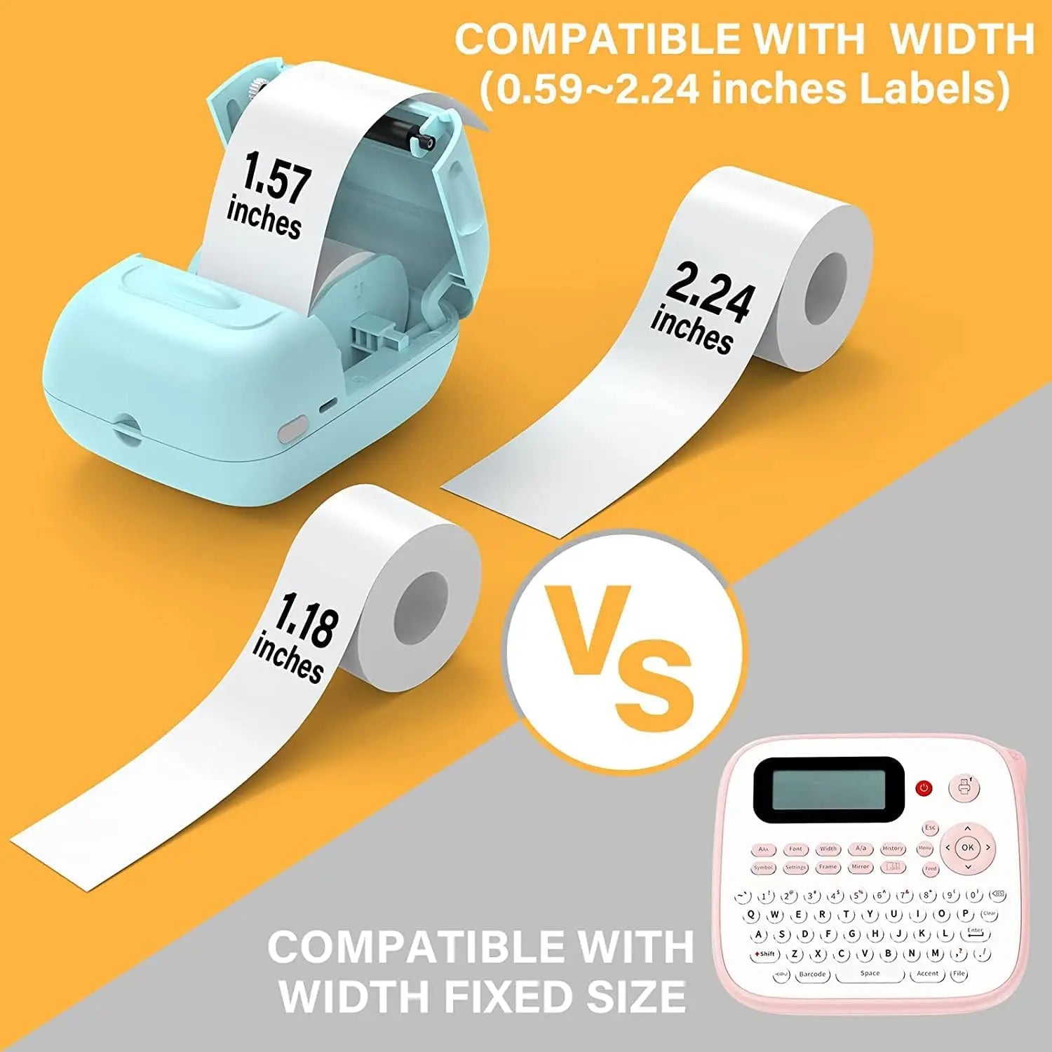 Marklife P50 Portable Thermal Printer Suitable For Small Business Home Office Mini Wireless Label Sticker Machine For Smartphone