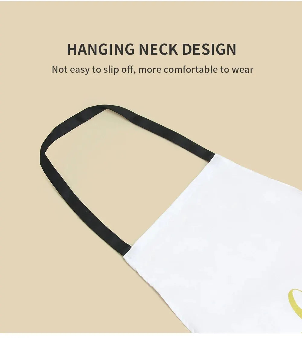 Eyelash Extension Cleaning Art Aprons Sleeveless Home Cook Kitchen Apron Cook Wear Cotton Bibs