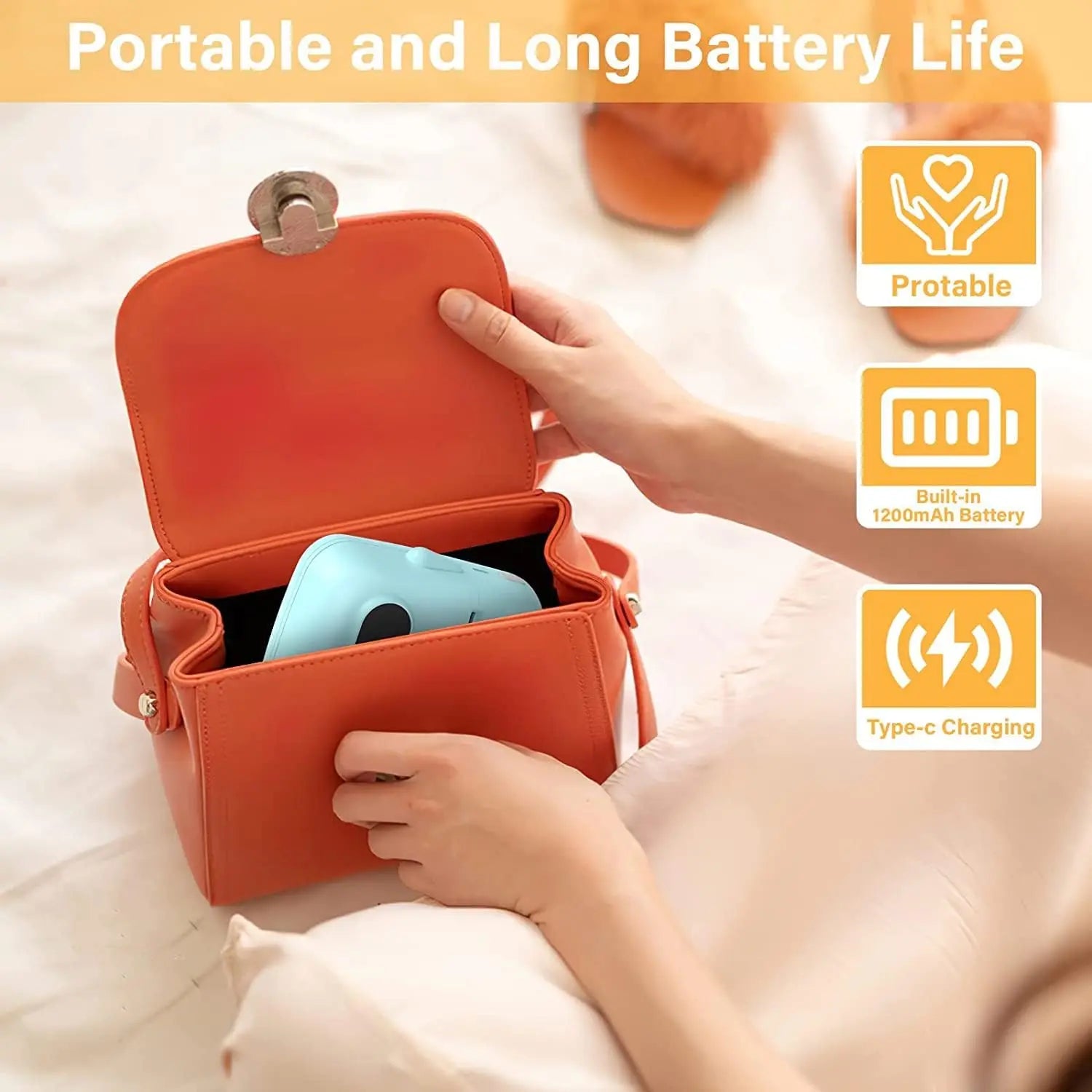 Marklife P50 Portable Thermal Printer Suitable For Small Business Home Office Mini Wireless Label Sticker Machine For Smartphone